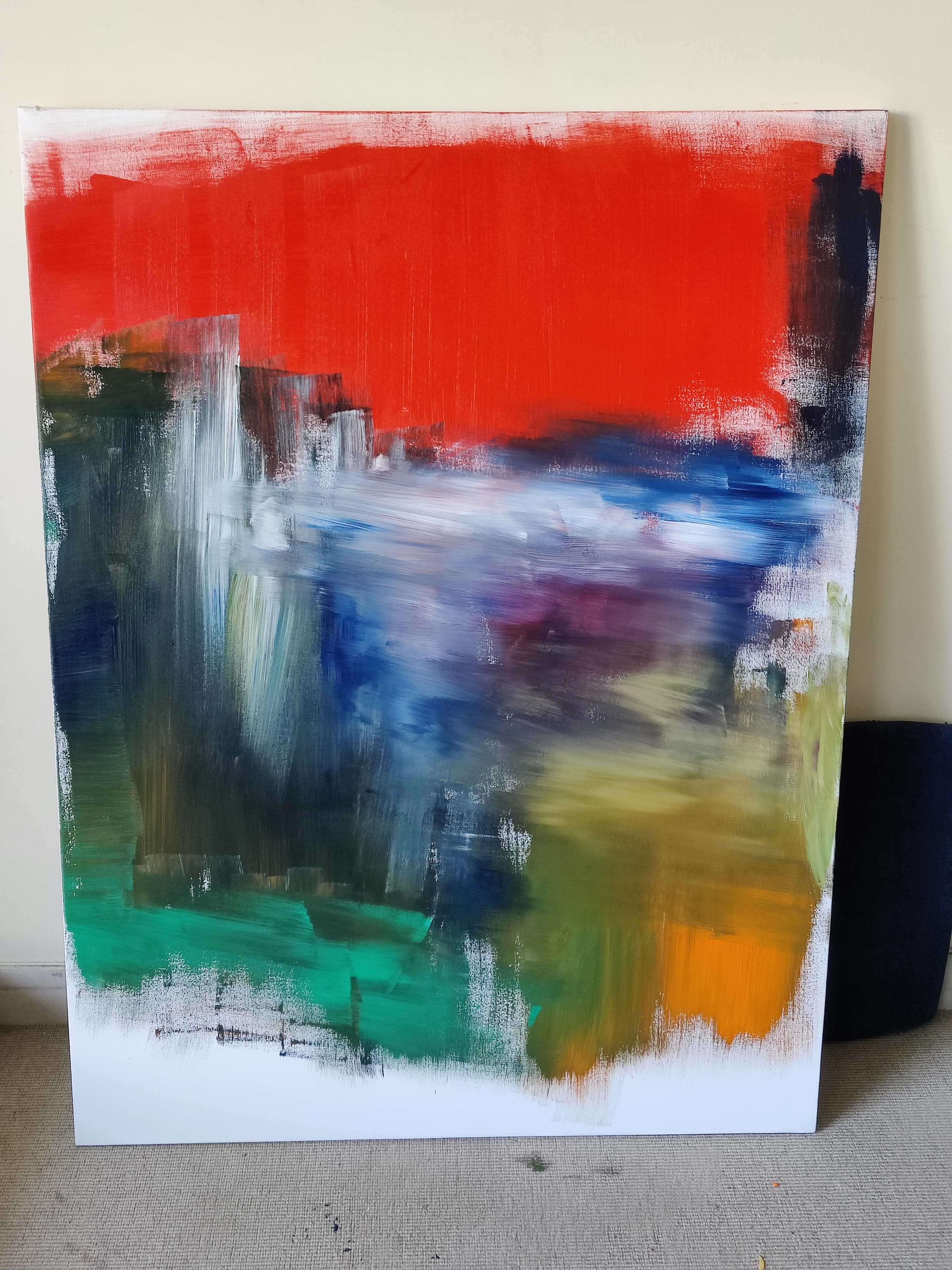 The same canvas painted, nineteen minutes later